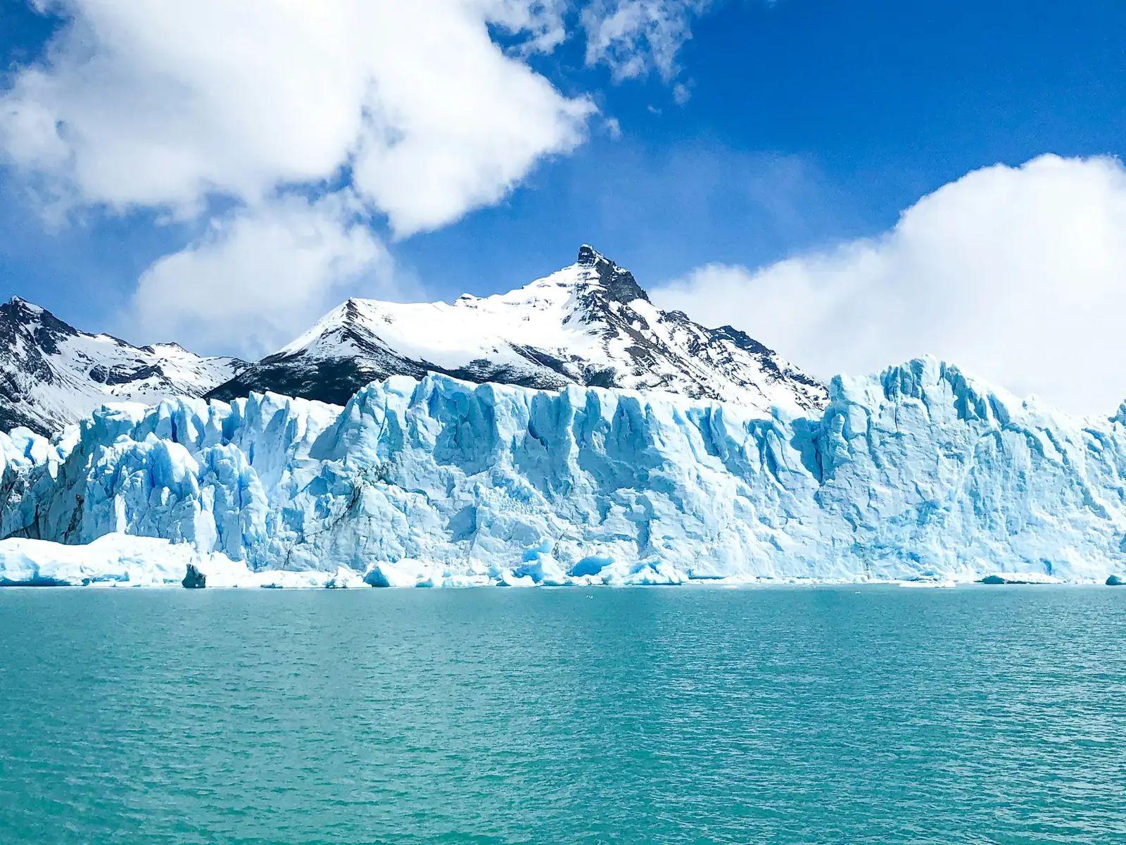 Frente de un glaciar